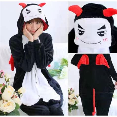 Jual Baju Onesie Dino Totoro Koala Jerapah Penguin Stitch Sapi Cosplay