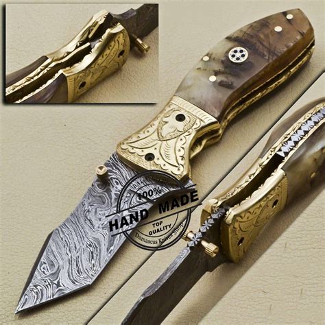 Damascus Blank Blade Knife - Damascus Knives Shop Sells