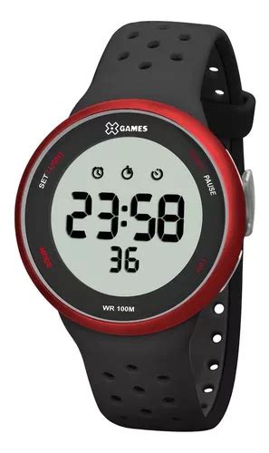 Reloj Digital X Games Xmppd Bxpx Para Hombre Color Rojo Mercadolibre