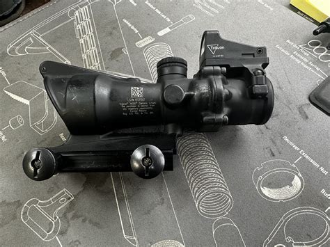 Trijicon Acog M4a1 Reticle And Rmr Onyx Arms Llc