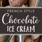 French Style Double Chocolate Ice Cream Nourish And Fete