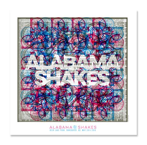 Alabama Shakes Poster Process - The Silent P