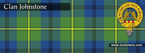 Clan Johnstone Tartan and Crest