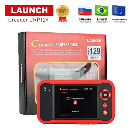 LAUNCH Creader CRP129 CRP 129 Auto Obd2 Code Reader For ENG AT ABS SRS