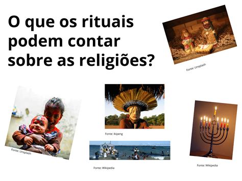 Plano De Aula 5º Ano Os Rituais Religiosos E Identidade Dos Povos