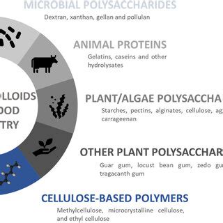 List of hydrocolloids commonly used for food applications. | Download ...