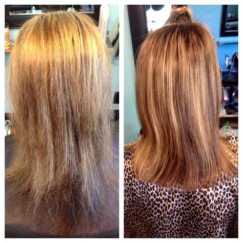 Before And After Keratin Straightening Amazing Transformation Amazing