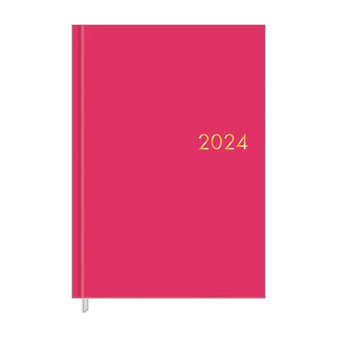 Agenda Costurada Napoli M5 2024 Rosa TILIBRA Esfera Papelaria I