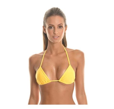 Bikini Triangel Oberteil Gelb Soutien Ipe Bikini BRASIL Shop