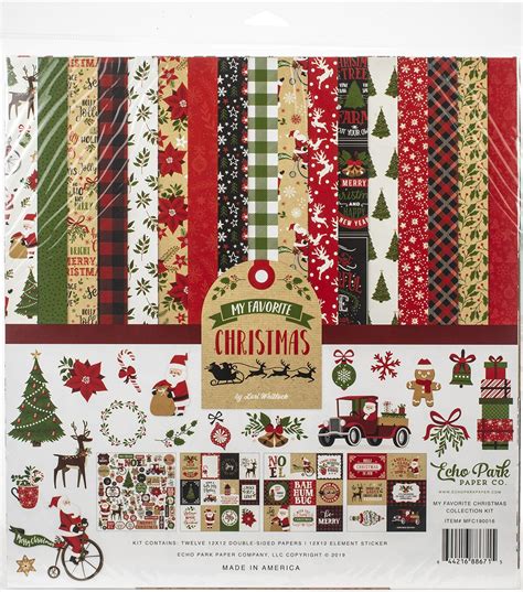 Echo Park Collection Kit 12x12 My Favorite Christmas Joann