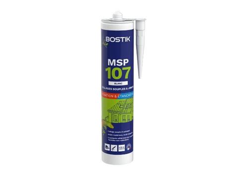 Mastic Multi Usages Colle Et Joint Bostik Msp Ml Blanc