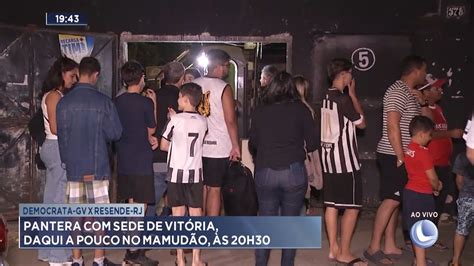 Democrata GV x Resende RJ Pantera Sede de Vitória Daqui a Pouco