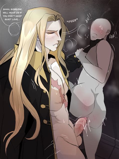 Rule Alucard Castlevania Areolae Ass Ass Cheeks Blonde Hair