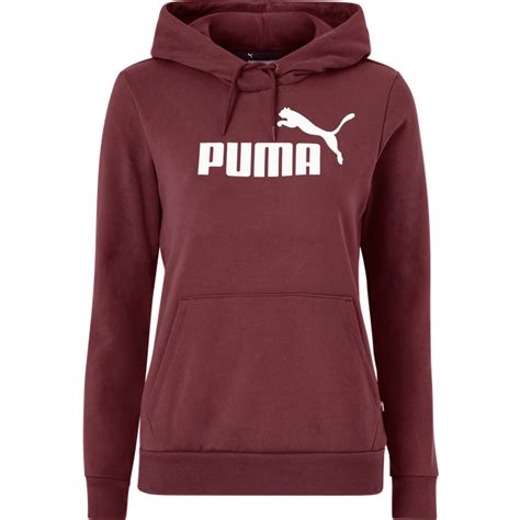 Puma Essentials Logo Fl Womens Hoodie • Se Priser