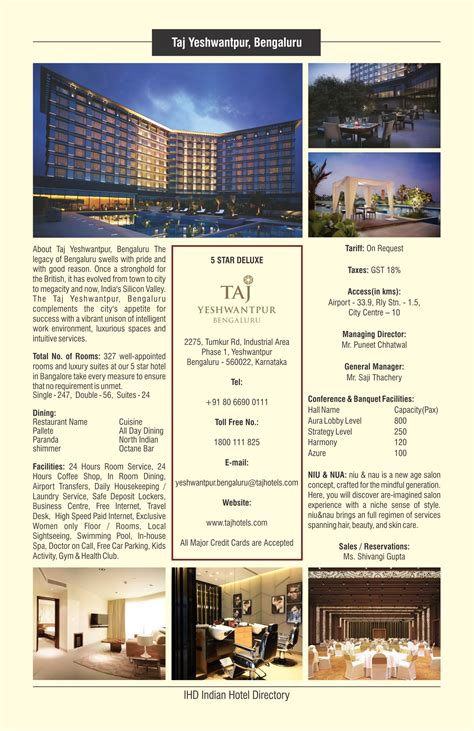 taj hotel contact number