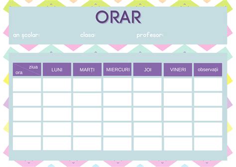 orar scolarlandscape terapii specifice