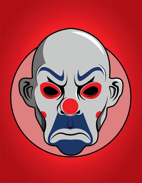 Joker Clown Mask On Behance