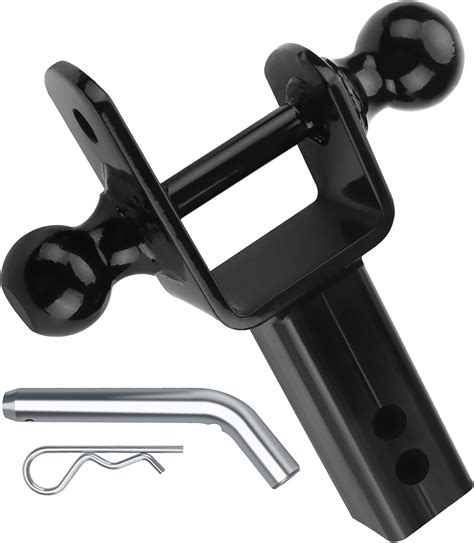 Amazon.com: ATV/UTV Dual Ball Trailer Hitch Receiver Hitch Towing Ball