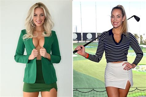 Paige Spiranac Masters Green Jacket Outfit