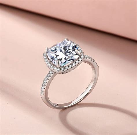 Blink Jewel 1 9 Ct Cushion Cut Lab Created Simulated Diamond White