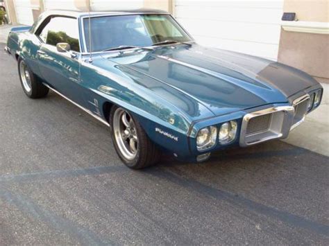 Sell Used 1969 Pontiac Firebird 350 HO 5 7L In Highland California