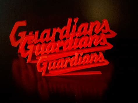 Logotipo De Cleveland Guardians Script Cleveland Ohio Etsy