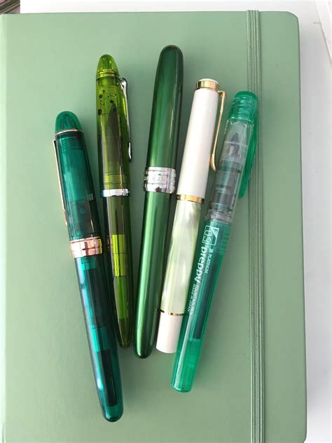 Five Green Pens Happy St Patricks Day Rfountainpens