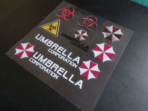 Small Biohazard Resident Evil Umbrella Corporation Car Interior