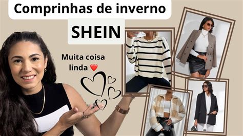 COMPRINHAS NA SHEIN De INVERNO Que DERAM MUITO CERTO YouTube