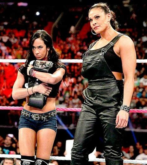 Tamina With Aj Lee Tamina Snuka Aj Lee Wwe Divas Daughter Wrestling