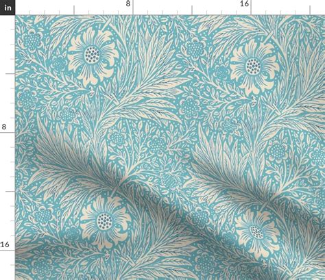 William Morris Original Marigold Lt Fabric Spoonflower