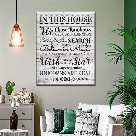 House Rules Sign Wall Art | Digital Art