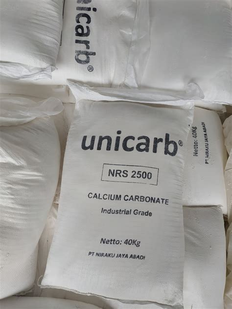 Calcium Carbonate Kalsium Karbonat Mesh Kg Kimia