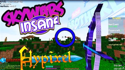 SKYWARS INSANE HYPIXEL EL ARCO ES LA CLAVE MINECRAFT PVP YouTube