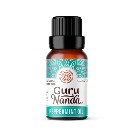 Gurunanda Pure And Natural Peppermint Oil For Aromatherapy