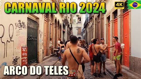 CARNAVAL RIO DE JANEIRO 2024 Arco do Teles Travessa do Comércio e