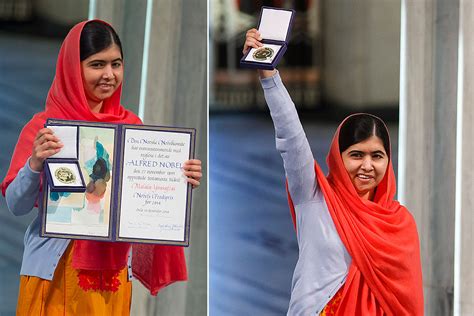 Malala Yousafzai Recoge Su Nobel Y La Bandera De M Xico Ondea En Oslo