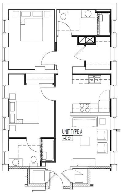 Floor Plans - Valley House Flats