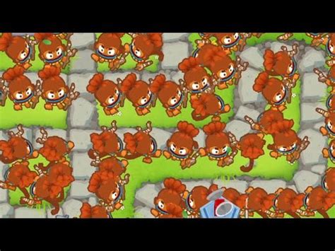 How Far Can Get T Beast Handler Bloons Td Youtube