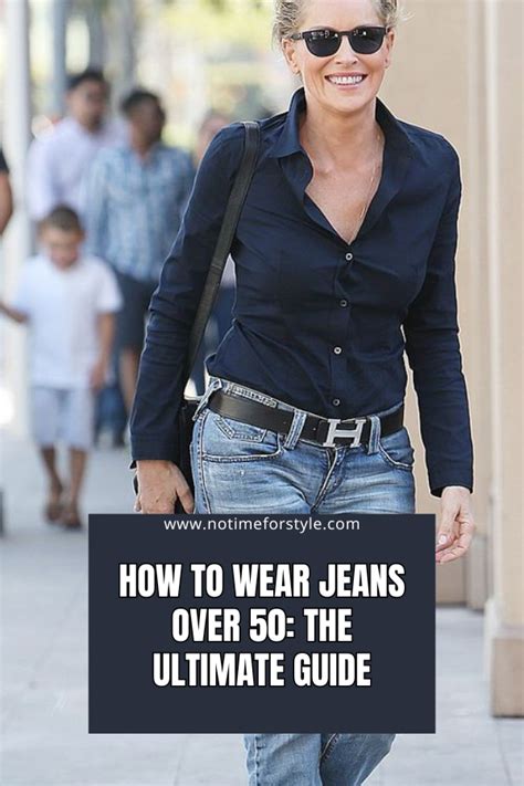 How To Wear Jeans Over 50 The Ultimate Guide — No Time For Style In 2024 Jeans Outfit Women