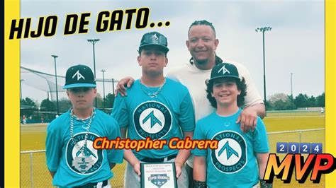 Hijo De Miguel Cabrera Sigue Dejando Huella En El Beisbol Mvp Perfect