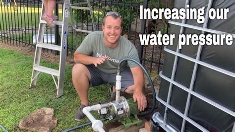 Increasing Water Pressure In Our Garden Hose Youtube