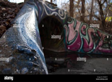 Urban Storm Drain Stock Photo - Alamy