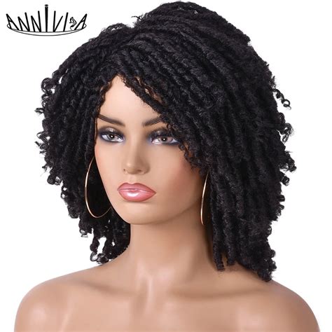 Pelucas Sintéticas Cortas Y Suaves Para Mujeres Negras Pelo Afro