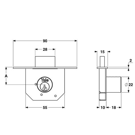 yale  furniture lock door hardware suppliers