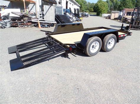 Scissor Lift Skid Steer Trailers Special Low Deck Hd Ramp