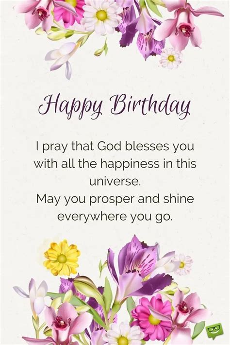 50+ Blessings from the Heart : Happy Birthday Prayers | Pensamientos de ...