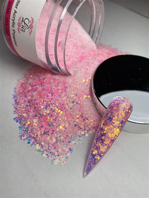 Glitter Acrylic Powder Lia Nail Supply