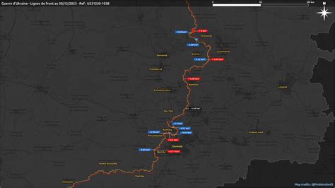 Russo-Ukraine War - 2023 - Maps