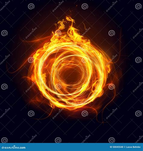 Ring Of Fire Stock Illustration Illustration Of Circle 50045548